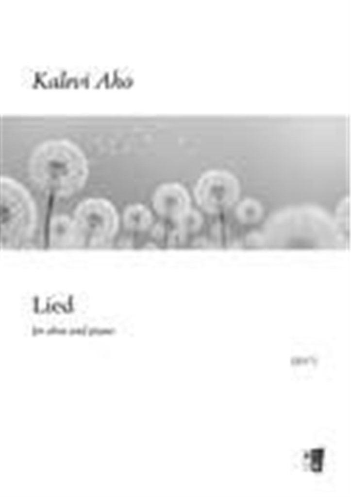 Lied for oboe and piano